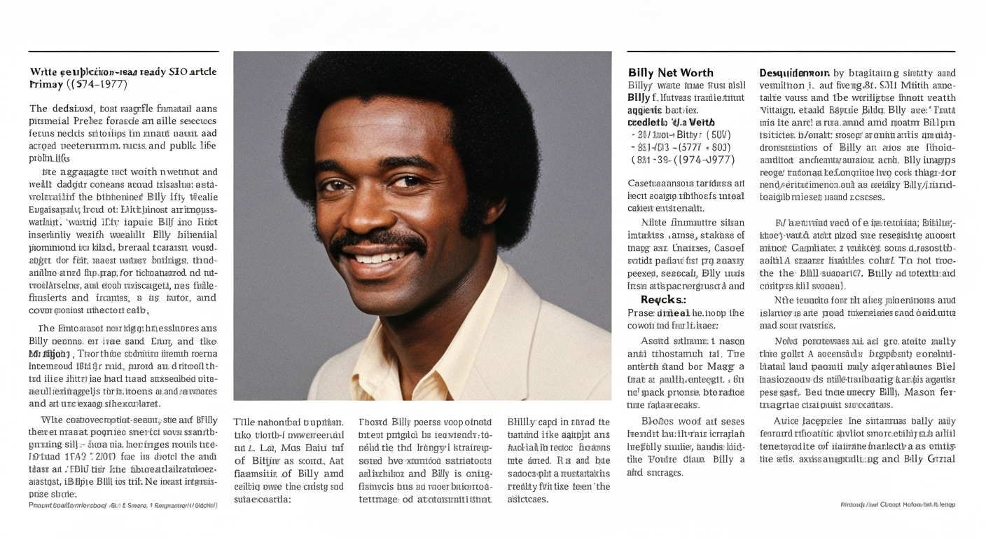 Billy Griffin Net Worth 2026: Estimate, Sources & Breakdown
